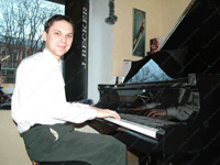 Ilya at the piano